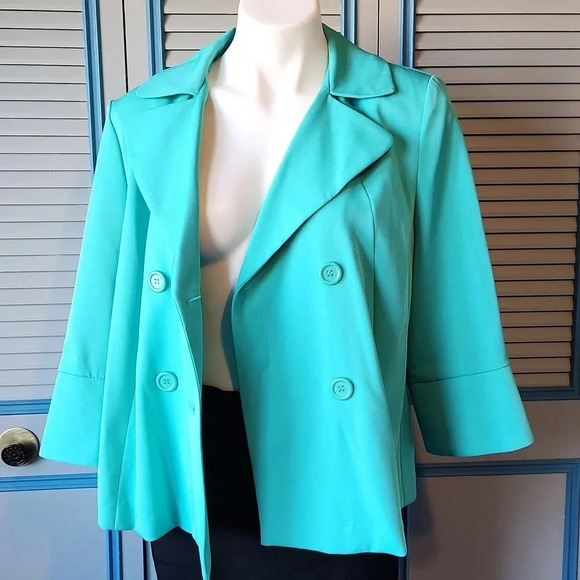 Courtenay Teal Blazer - Picture 13 of 15